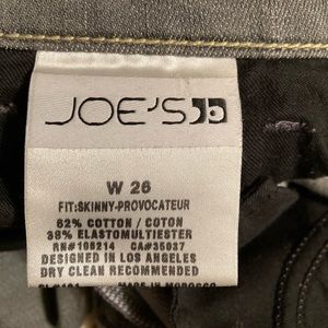 Young Men’s Joe’s Skinny Jeans size 26x28